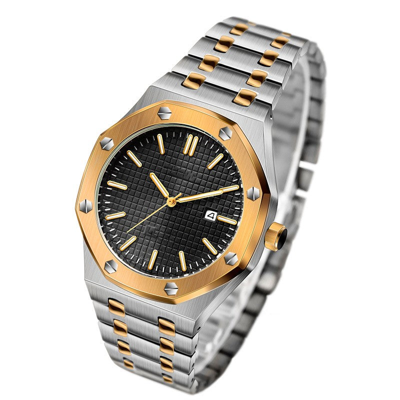 Montre Homme Analogique Quartz Rétro – Bracelet Cuir Vintage Classique