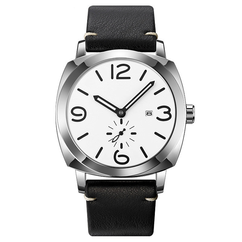 Montre Homme Grand Cadran Minimaliste – Quartz Fashion Tendance