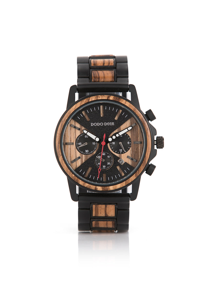 Montre en Bois Naturel Éco-Responsable – Montre Bois Artisanale Unisexe