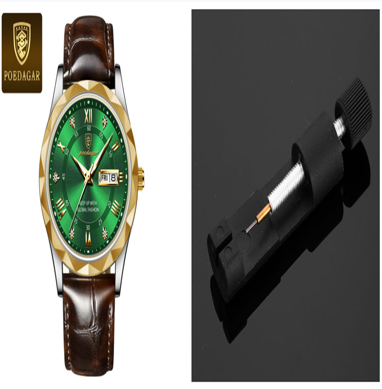 Coffret Montre Femme Bijoux 5 Pièces – Quartz Fashion Cadeau Luxe