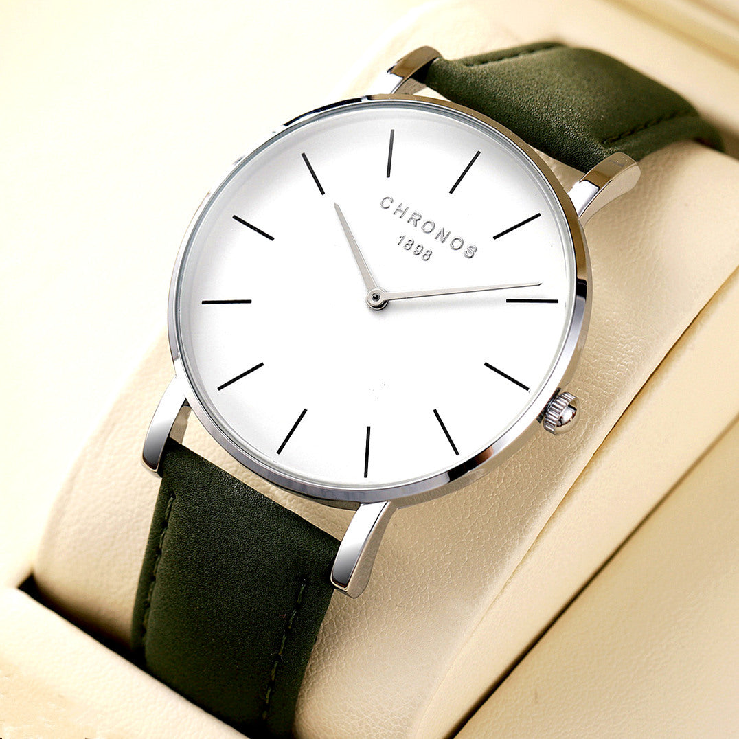 Montre Homme Casual Ultrafine Waterproof – Quartz Simple Fashion