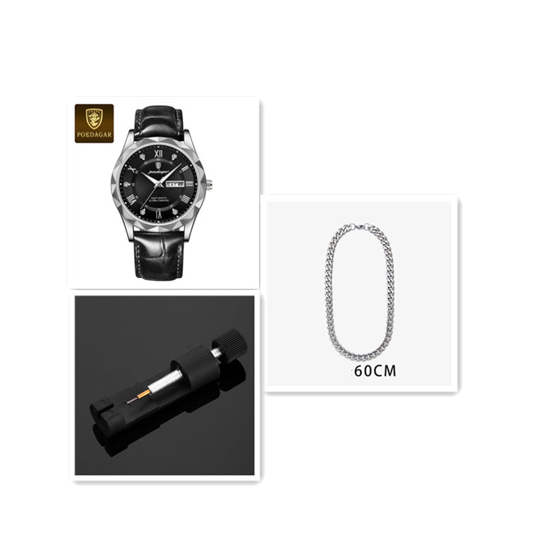 Coffret Montre Femme Bijoux 5 Pièces – Quartz Fashion Cadeau Luxe