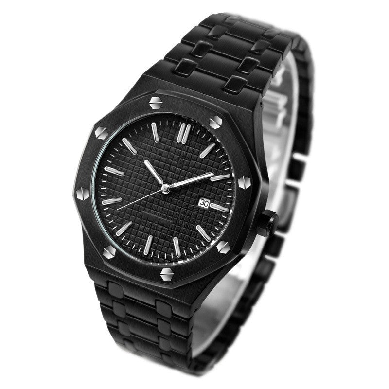 Montre Homme Analogique Quartz Rétro – Bracelet Cuir Vintage Classique