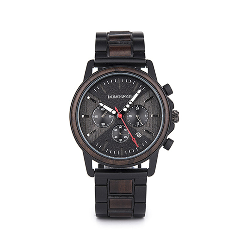 Montre en Bois Naturel Éco-Responsable – Montre Bois Artisanale Unisexe