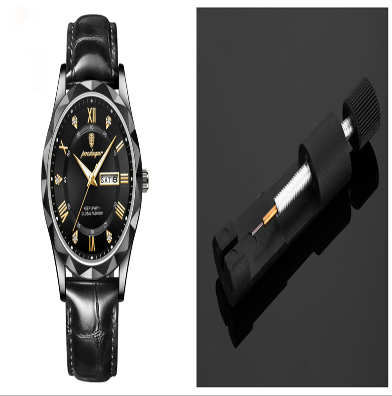 Coffret Montre Femme Bijoux 5 Pièces – Quartz Fashion Cadeau Luxe