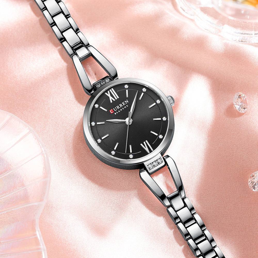 Montre Femme Petit Cadran Quartz Simple – Waterproof Élégant Casual