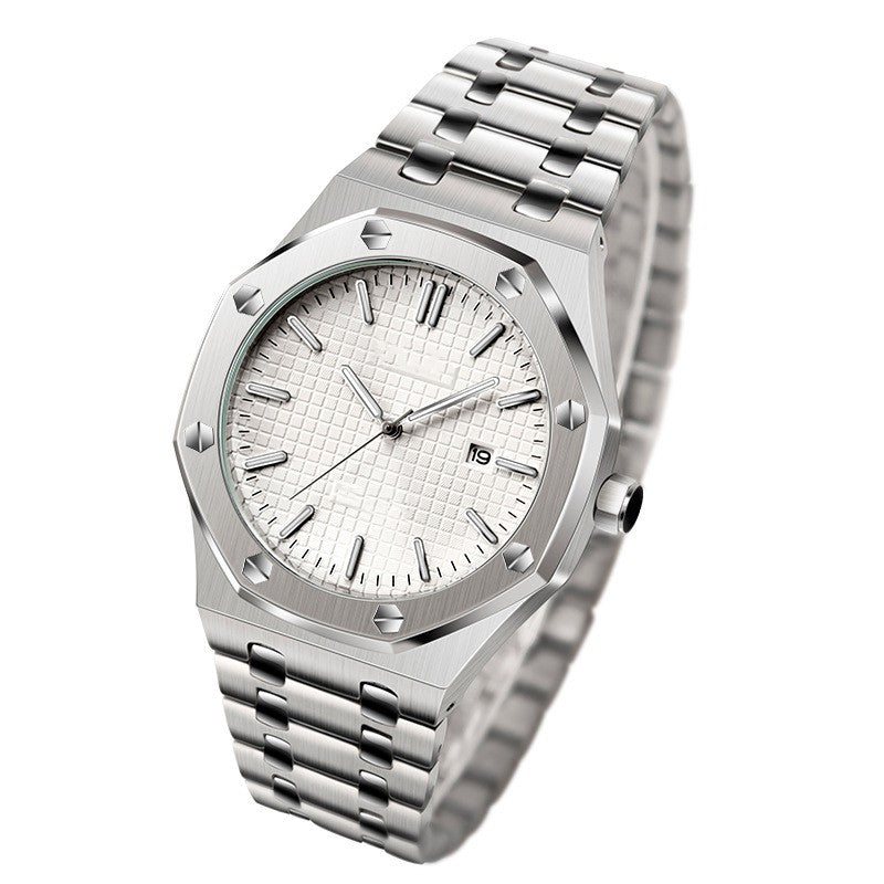Montre Homme Analogique Quartz Rétro – Bracelet Cuir Vintage Classique