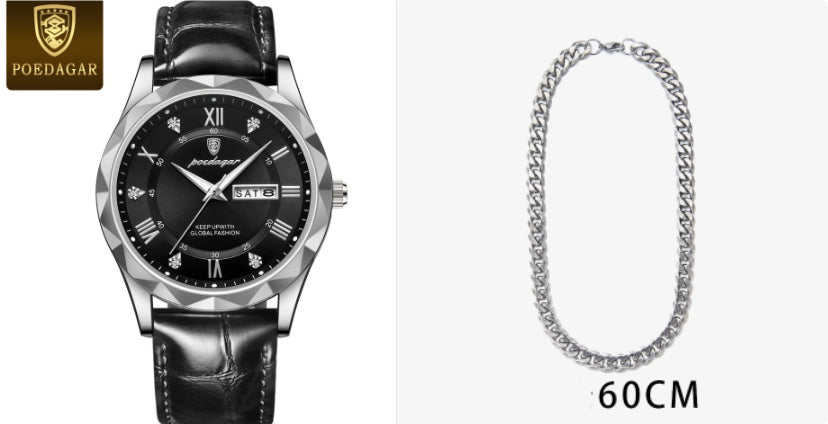 Coffret Montre Femme Bijoux 5 Pièces – Quartz Fashion Cadeau Luxe