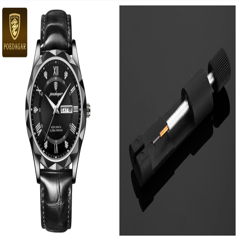 Coffret Montre Femme Bijoux 5 Pièces – Quartz Fashion Cadeau Luxe
