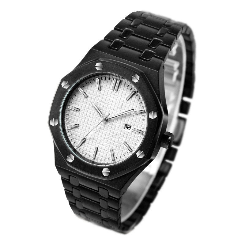 Montre Homme Analogique Quartz Rétro – Bracelet Cuir Vintage Classique