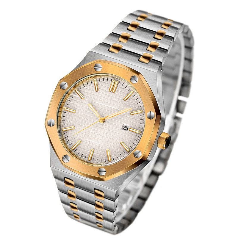 Montre Homme Analogique Quartz Rétro – Bracelet Cuir Vintage Classique
