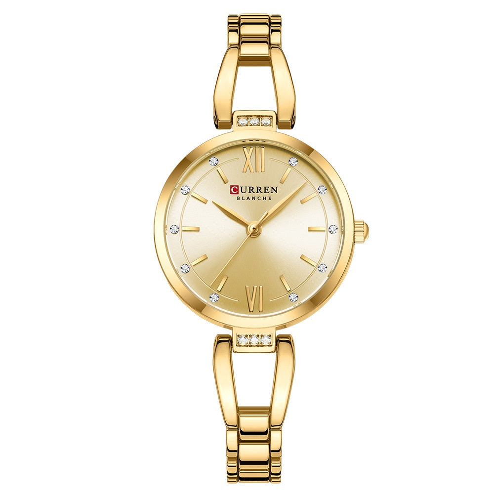 Montre Femme Petit Cadran Quartz Simple – Waterproof Élégant Casual