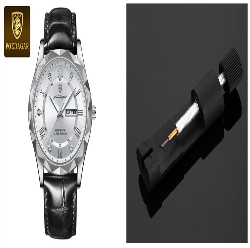 Coffret Montre Femme Bijoux 5 Pièces – Quartz Fashion Cadeau Luxe