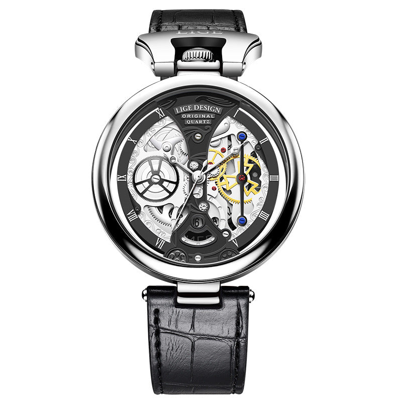 Montre Homme Fashion Waterproof – Quartz Cadran Élégant