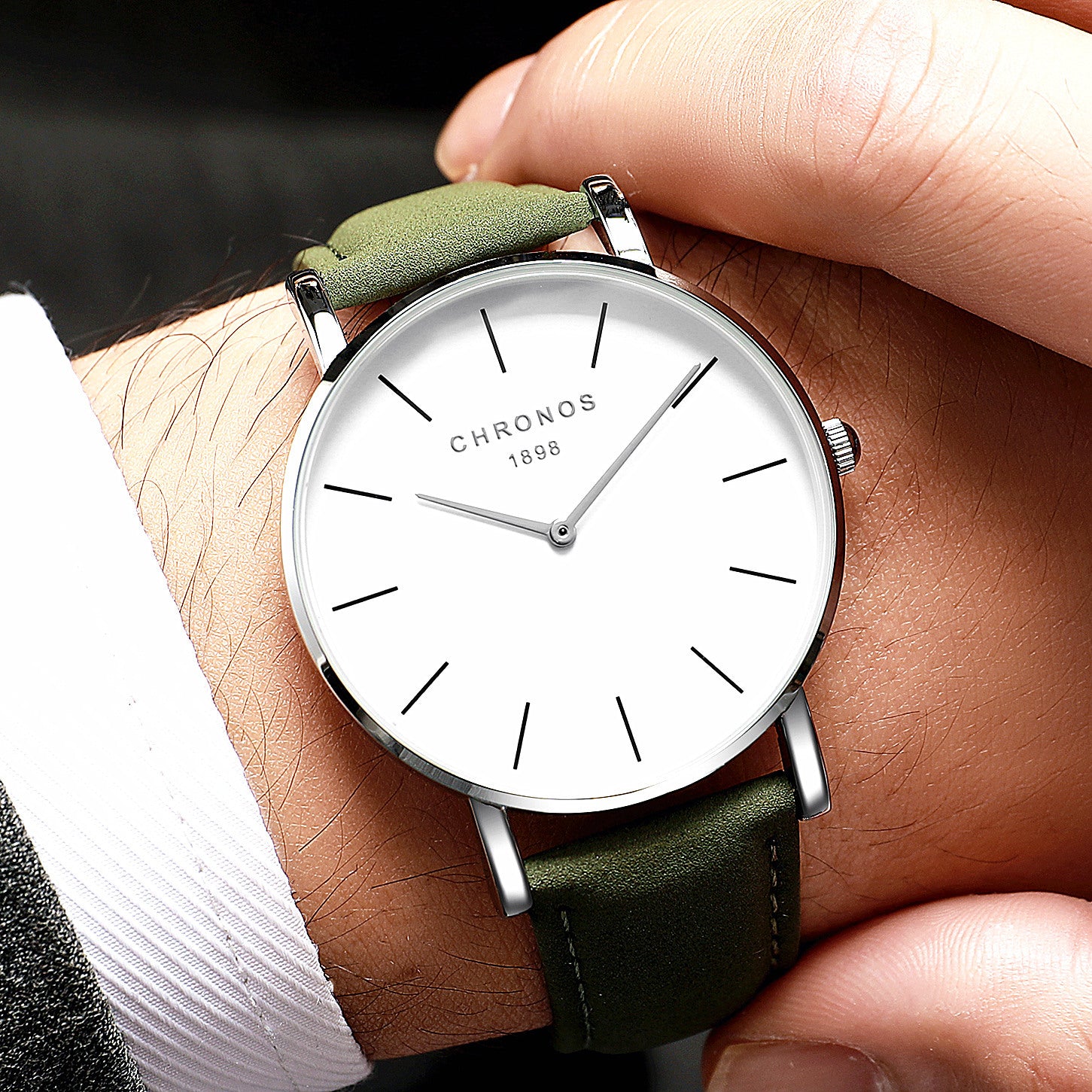 Montre Homme Casual Ultrafine Waterproof – Quartz Simple Fashion